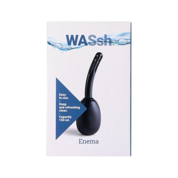Lavativa Con Tapón Anal Expandible Virgite Negro 150 ml 5 Lavativa Con Tapón Anal Expandible Virgite Negro 150 ml 5
