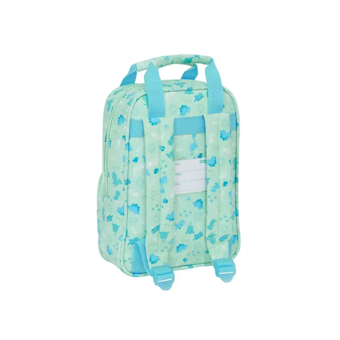 Mochila Infantil Safta Dino Verde 20 x 28 x 8 cm 1