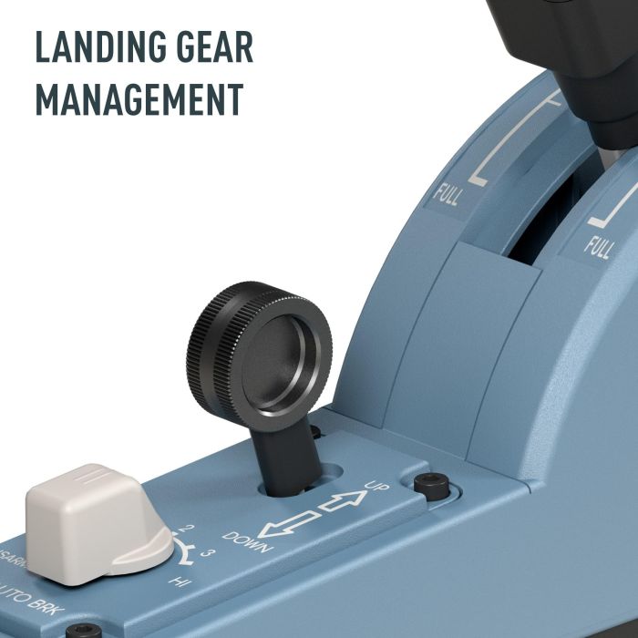 Thrustmaster Simulador Vuelo TCA Quadrant Airbus Edition Add-On (Klappen & Bremse) PC 7 Thrustmaster Simulador Vuelo TCA Quadrant Airbus Edition Add-On (Klappen & Bremse) PC 7