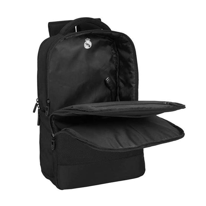 Safta Mochila Portatil 15,6"+Tablet+Usb Real Madrid Premium 29x44x15cm 20