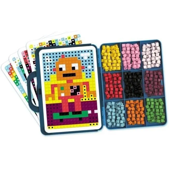 Nathan NAT3262190003125 CLIC EDUC PIXELS - Juego de creación - Reconocimiento de colores e imaginación 2