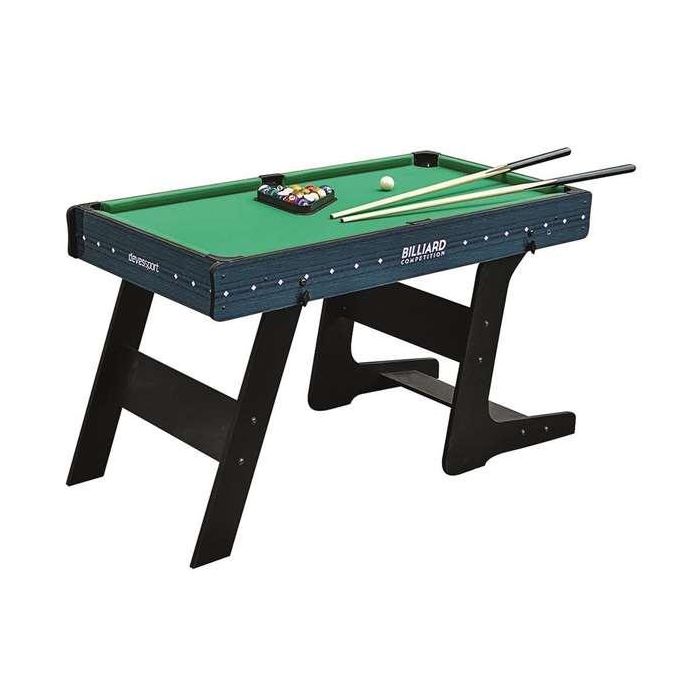 Mesa de billar plegable medidas producto 121,5 x 60,5 x 71 cm campo de juego 111 x 54 6 Mesa de billar plegable medidas producto 121,5 x 60,5 x 71 cm campo de juego 111 x 54 6