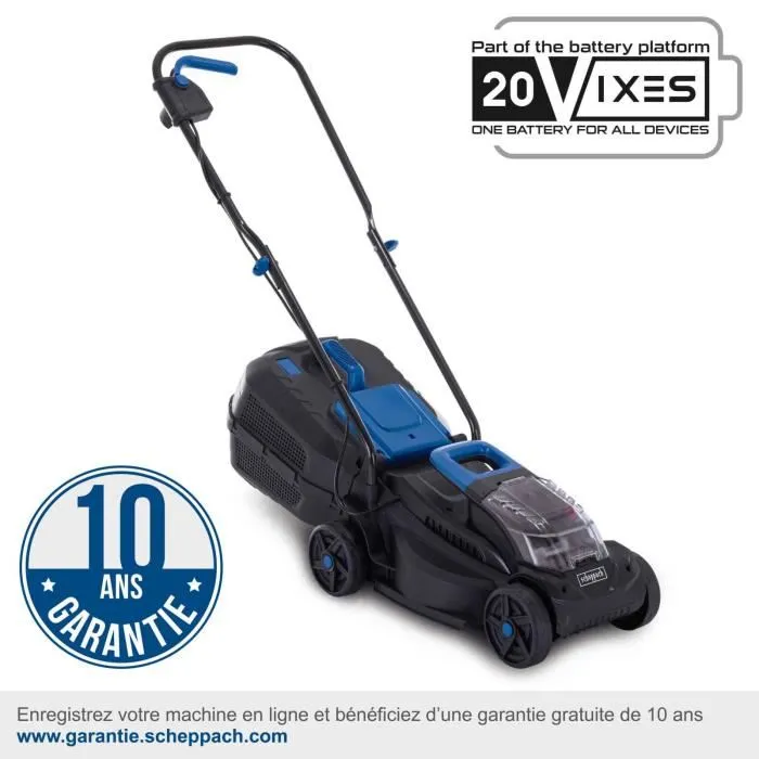 Scheppach Cortacésped a batería BC-MP320-X 20V 32cm Mulching - sin batería ni cargador 1