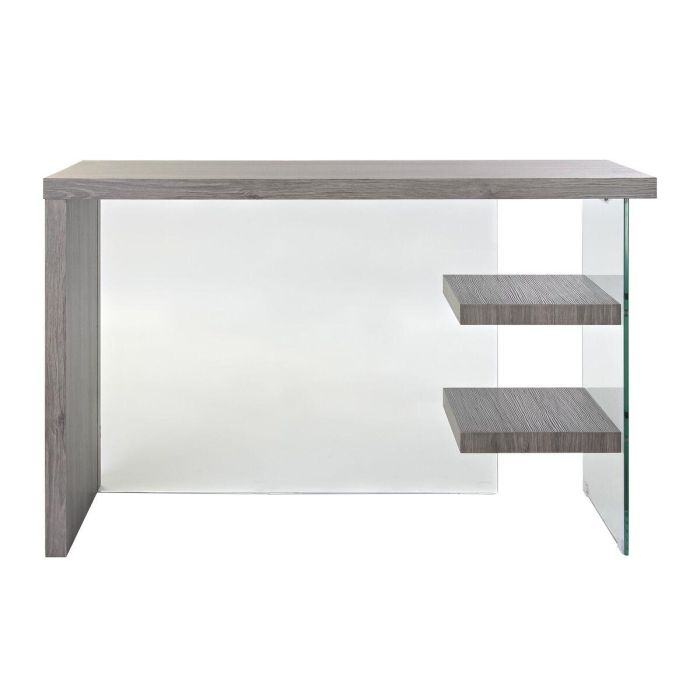 Escritorio Moderno DKD Home Decor Gris Transparente 50 x 76 x 120 cm 3