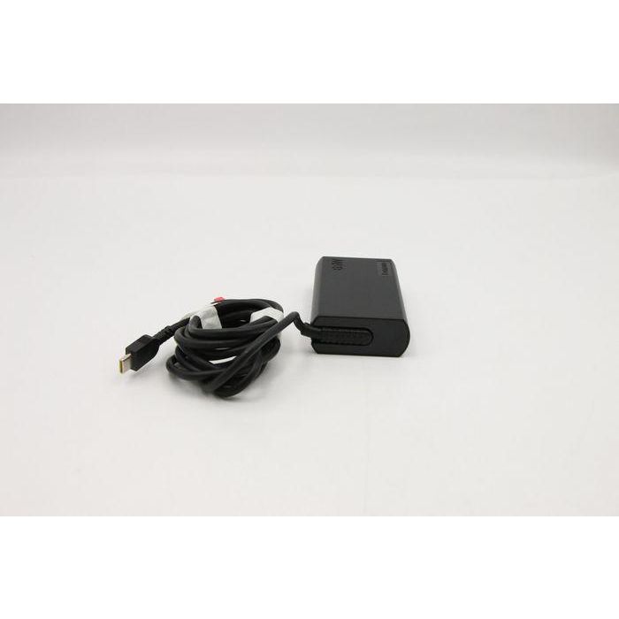 Lenovo 65W USB-C AC adapter, supports 20V, 15V, 9V, 5V output, designed for worldwide use with laptops. 5 Lenovo 65W USB-C AC adapter, supports 20V, 15V, 9V, 5V output, designed for worldwide use with laptops. 5