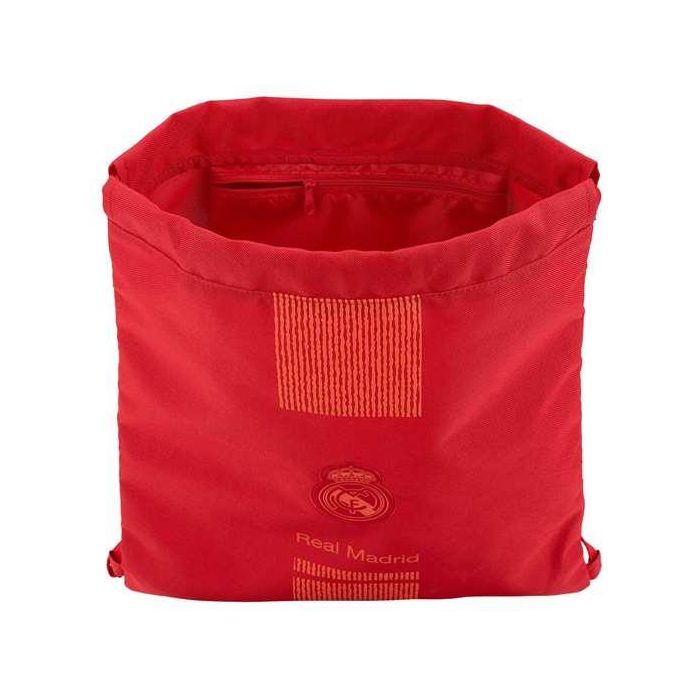 Bolsa Mochila con Cuerdas Real Madrid C.F. Rojo 3 Bolsa Mochila con Cuerdas Real Madrid C.F. Rojo 3