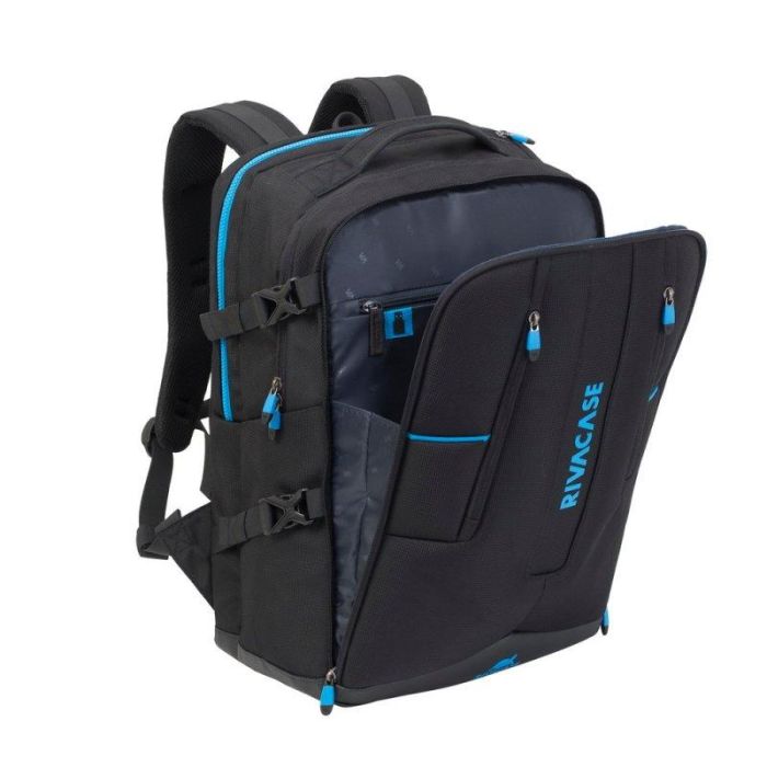Rivacase 7860 Mochila Gaming para Portátil 17.3 Pulgadas, Resistente al Agua, Compartimentos Acolchados, USB, 30 Litros 1 Rivacase 7860 Mochila Gaming para Portátil 17.3 Pulgadas, Resistente al Agua, Compartimentos Acolchados, USB, 30 Litros 1