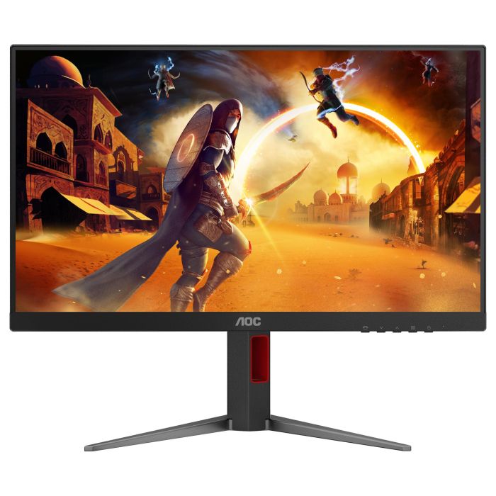 AOC Monitor Gaming 24G4HA 60.5cm (23.8") 1920x1080, 200Hz, 1ms GTG, Fast IPS, Negro/Rojo, 2xHDMI 2.0, DP 1.4, G-SYNC, FreeSync Premium