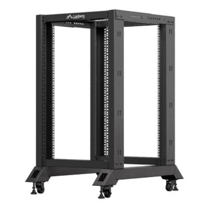 Lanberg Armario Rack Abierto 19 Pulgadas 18 Unidades 600 kg 1