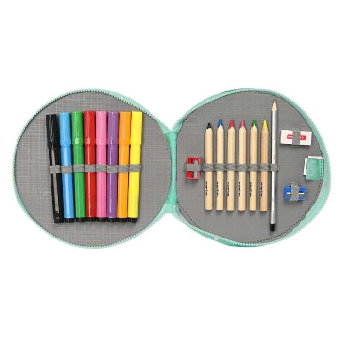 Plumier redondo 18 pcs. george 21x3,5cm 2 Plumier redondo 18 pcs. george 21x3,5cm 2
