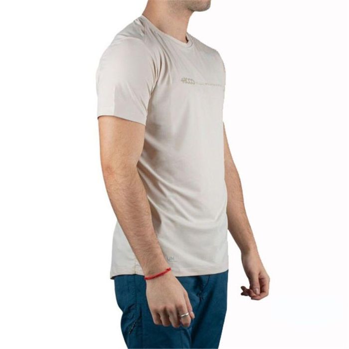 Camiseta de Manga Corta Hombre +8000 UVERO-050 Beige