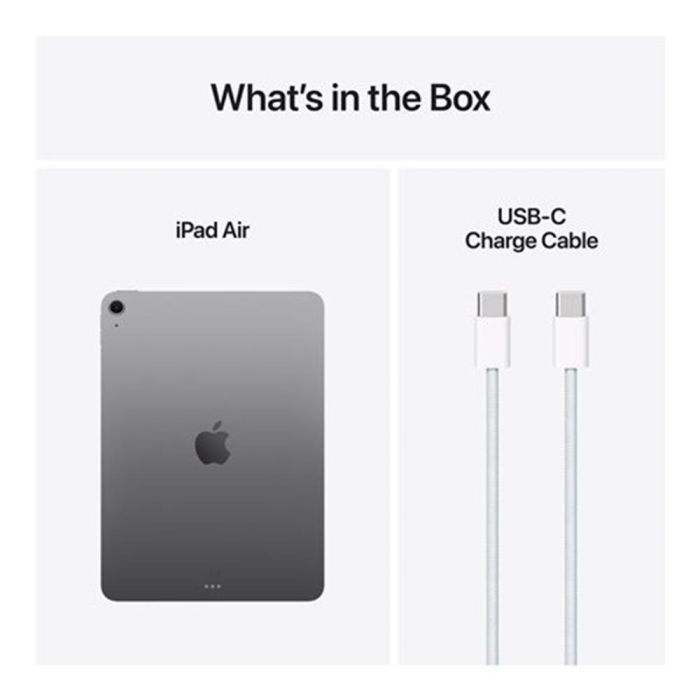 Apple MCA14TY/A iPad Air 11" Wi-Fi, Chip M3, 256GB, Gris Espacial, Pantalla Liquid Retina, Apple Intelligence 2