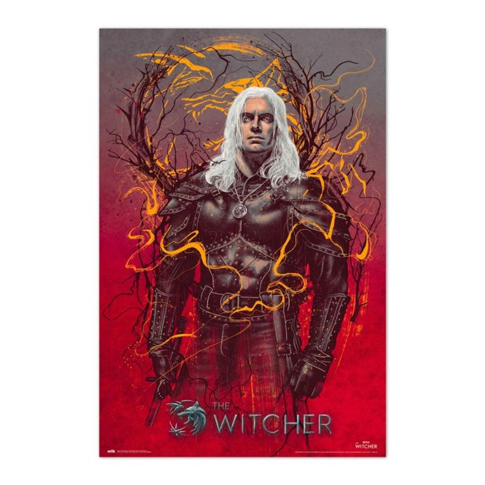 Grupo erik Poster The Witcher Geralt de Rivia - 91.5x61 cm