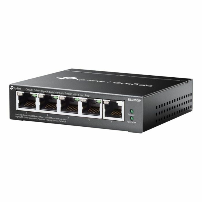 TP-LINK Omada ES205G Switch Gestionado 5 Puertos Gigabit, Integración con Omada SDN, VLAN, IGMP Snooping 21 TP-LINK Omada ES205G Switch Gestionado 5 Puertos Gigabit, Integración con Omada SDN, VLAN, IGMP Snooping 21