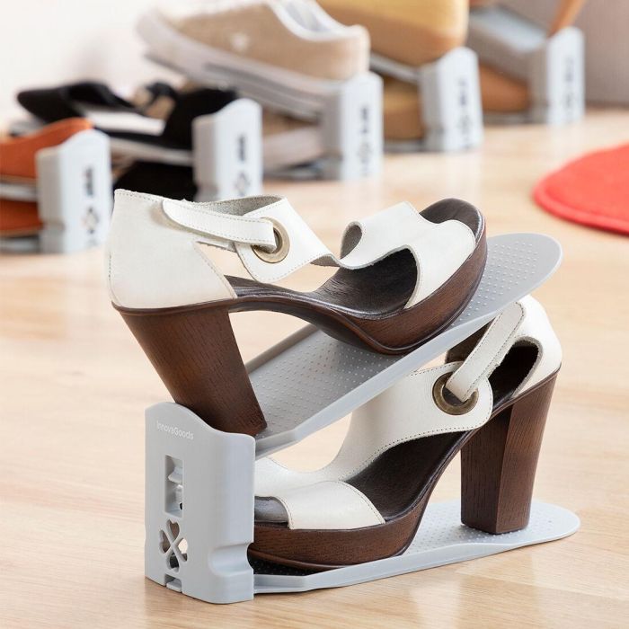 Organizador de Zapatos Regulable Sholzzer InnovaGoods 6 Unidades 11 Organizador de Zapatos Regulable Sholzzer InnovaGoods 6 Unidades 11