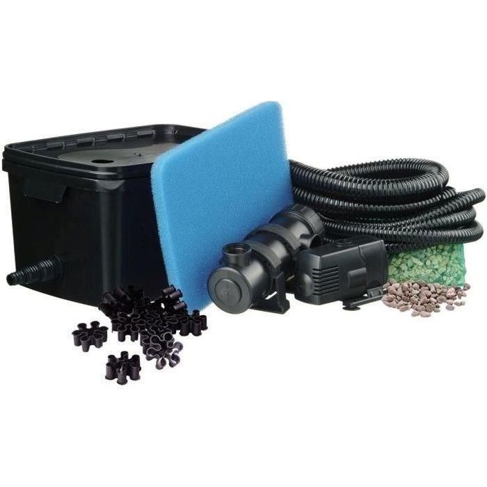 Ubbink FiltraPure 2000 Kit de Filtración Completo para Estanques hasta 2000L con UV 5W y Bomba 900 L/h