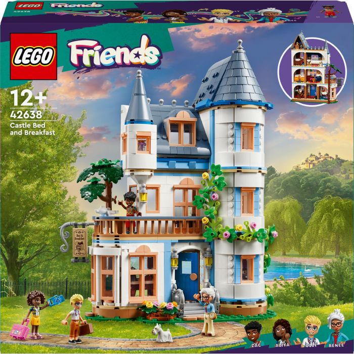 LEGO Friends 42638 Habitación de Huéspedes en el Castillo Juego Imaginativo para Niños 0 LEGO Friends 42638 Habitación de Huéspedes en el Castillo Juego Imaginativo para Niños 0