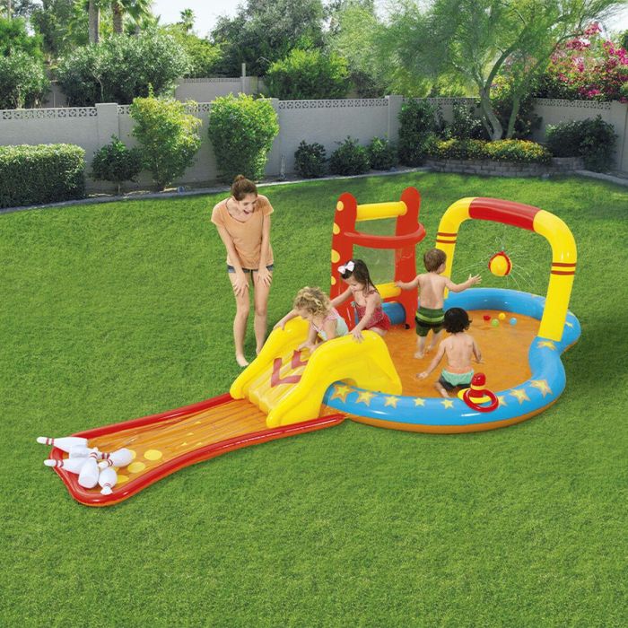 Bestway Piscina Hinchable Parque de Juegos Bolos 435x213x117 cm +2 Años Jardin 53068 19