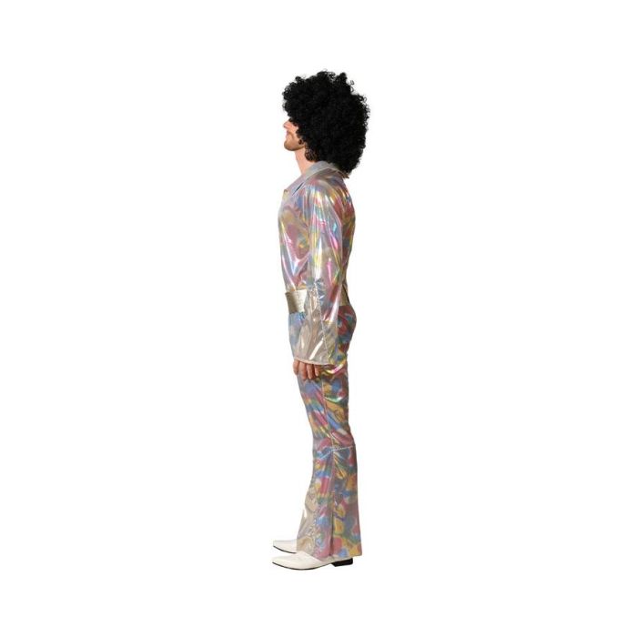 Disfraz Disco Hombre Adulto Multicolor Con Cinturón M-L 1 Disfraz Disco Hombre Adulto Multicolor Con Cinturón M-L 1