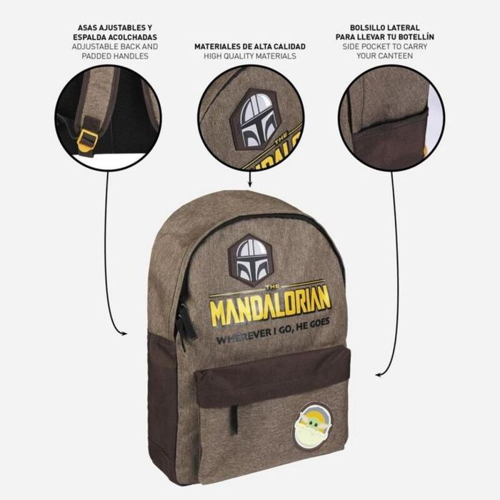 Mochila Casual The Mandalorian 2100003718_ Verde oscuro (31 x 44 x 16 cm) 2 Mochila Casual The Mandalorian 2100003718_ Verde oscuro (31 x 44 x 16 cm) 2