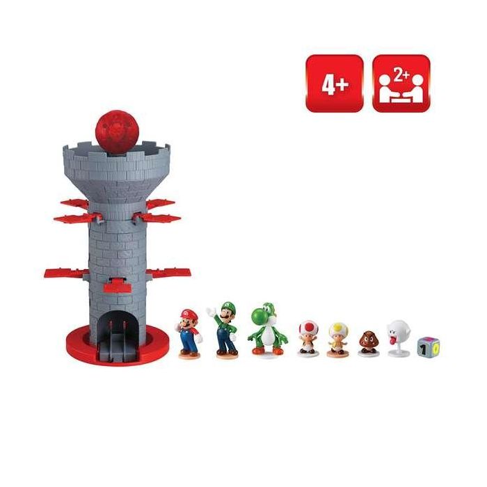 Juego equilibrio super mario blowup! shaky tower ¿seras capaz de mantener el equilibrio? 7