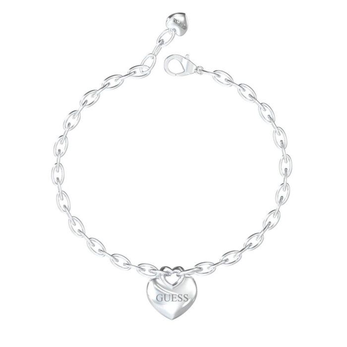 Pulsera Mujer Guess JUBB05217JWRHS Plateado Pulsera Mujer Guess JUBB05217JWRHS Plateado