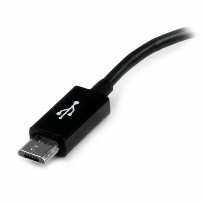 Cable Micro USB Startech UUSBOTG USB A Micro USB B Negro 1 Cable Micro USB Startech UUSBOTG USB A Micro USB B Negro 1