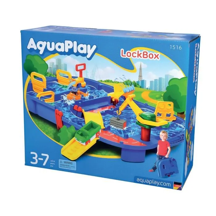 AQUAPLAY Caja de bloqueo del circuito de agua para niños 5