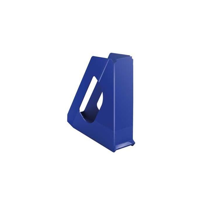 Revistero Plastico Esselte Europost 72Mm Opaco Azul