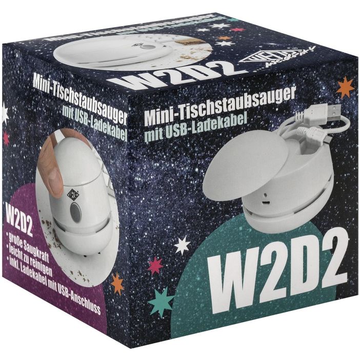 WEDO Tischstaubsauger W2D2 wiederaufladbar USB weiß 1 WEDO Tischstaubsauger W2D2 wiederaufladbar USB weiß 1