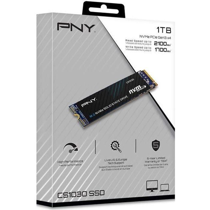 PNY Technoligies CS1030 SSD Drive duro - 1TB - PCIe - M2 - NVME