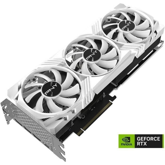 PNY - Tarjeta gráfica - GEFORCE RTX 4070 Ti SUPER - 16GB - VERTO Overclocked Edition DLSS 3 4