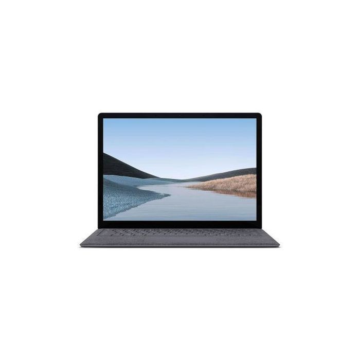 Microsoft Surface Laptop 3 Reacondicionado - 13.5", i5-10th, 8GB RAM, 256GB SSD NVME, Windows 10 Pro, Teclado con kit de pegatinas de conversión, Negro