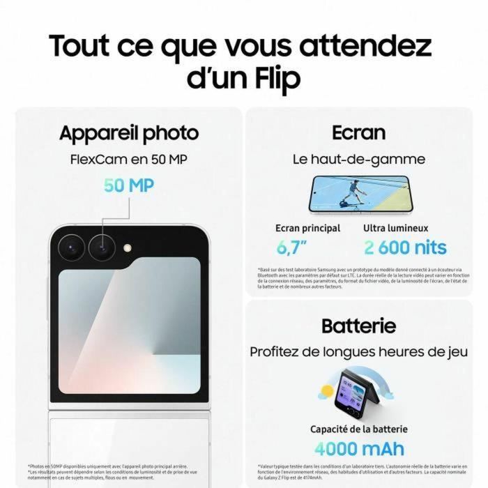 Samsung SAM8806097428381 Galaxy Z Flip7 FE 5G Smartphone 256 GB Negro 7 Samsung SAM8806097428381 Galaxy Z Flip7 FE 5G Smartphone 256 GB Negro 7