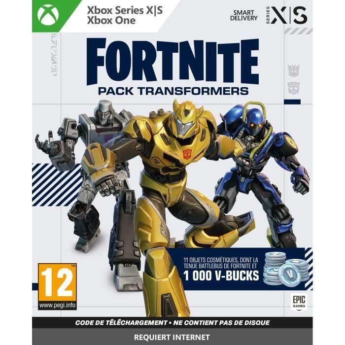 Paquete Transformers de Fortnite: Xbox One y Xbox Series Paquete Transformers de Fortnite: Xbox One y Xbox Series
