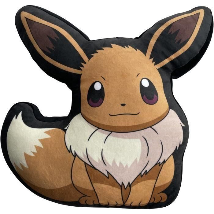 Pokemon POK3700891706667 Cojín 3D Premium Eevee - Microfibra 40 cm