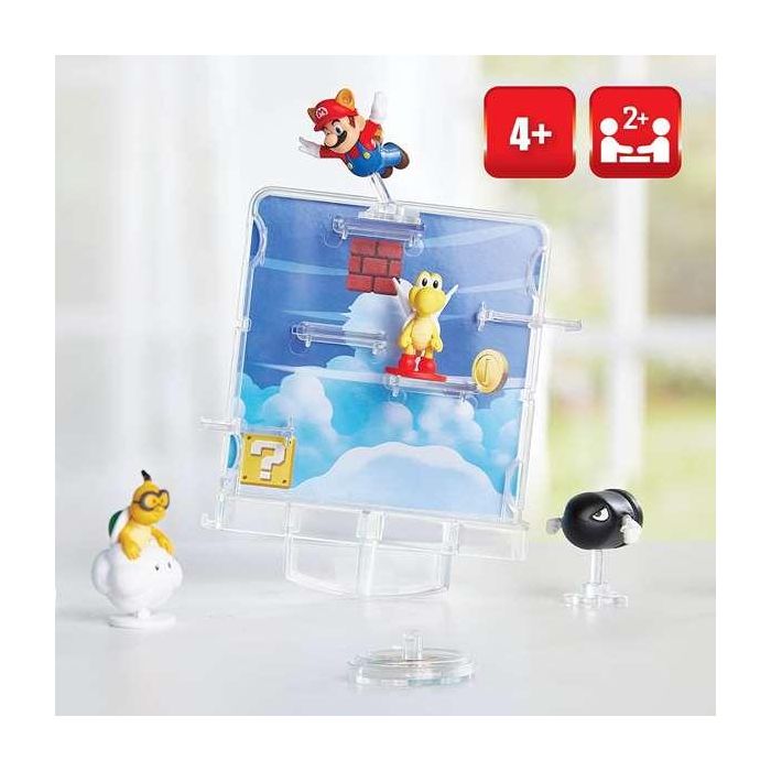 Juego balanceo super mario sky stage, incluye 3 figuras 12,80 x 10,50 cm 3 Juego balanceo super mario sky stage, incluye 3 figuras 12,80 x 10,50 cm 3