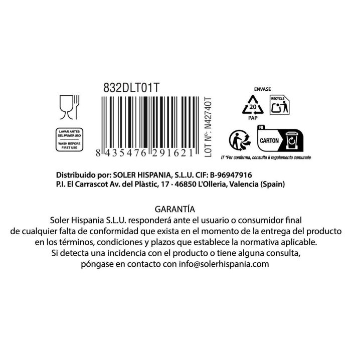 Vaso Syros 270 cc transparente - Inde (48 Unidades) 2 Vaso Syros 270 cc transparente - Inde (48 Unidades) 2