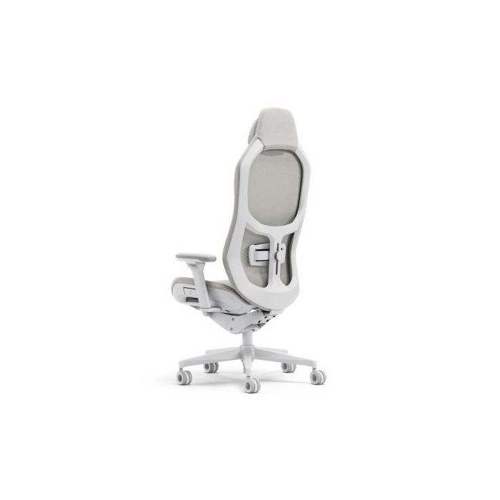 Fractal Design FD-CH-RE1M-02 Silla para videojuegos de PC Asiento acolchado Reposabrazos 4D Altura Ajustable Blanco 6