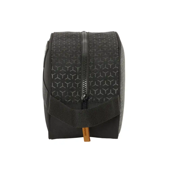 Neceser de Viaje BlackFit8 Old school Negro Gris Reciclable 26 x 15 x 12 cm 2