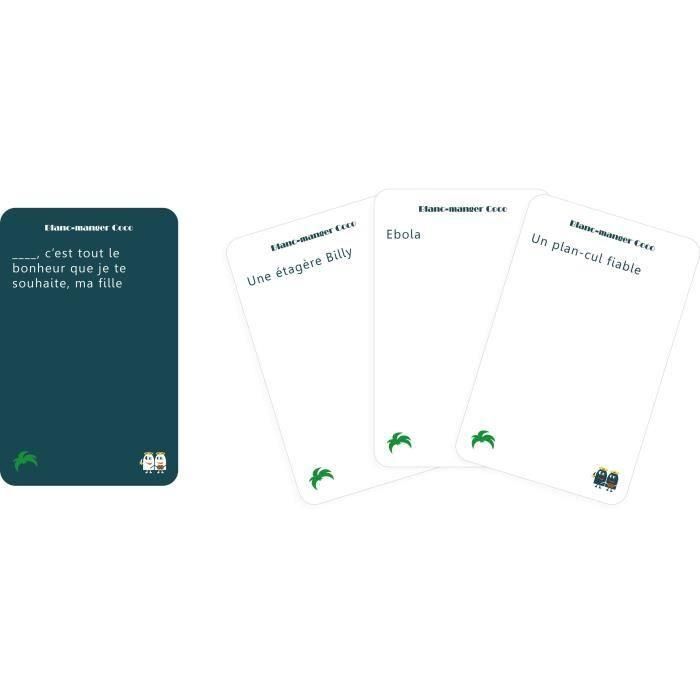 Juego de cartas White Eat Coco 3 Juego de cartas White Eat Coco 3