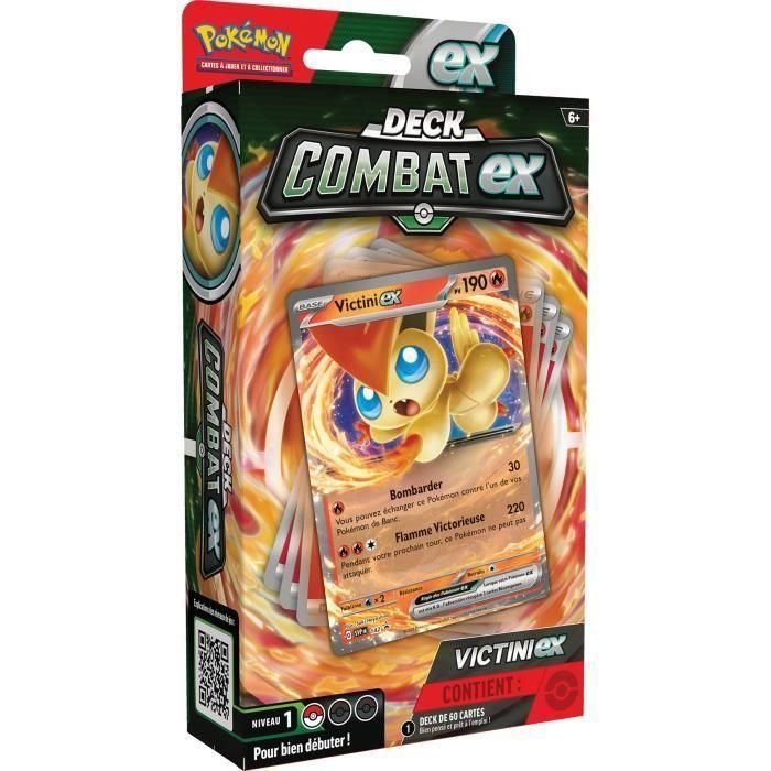 Pokémon: Battle Deck ex Miraidon ex o Victini ex 1