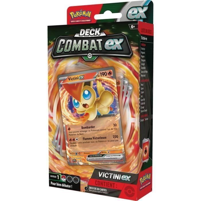 Pokémon: Battle Deck ex Miraidon ex o Victini ex 3