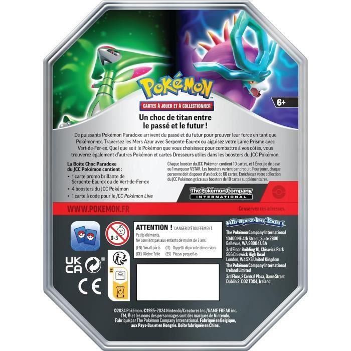 Pokémon: Pokebox primavera 2024: modelo aleatorio Watersnake o Irongreen 4