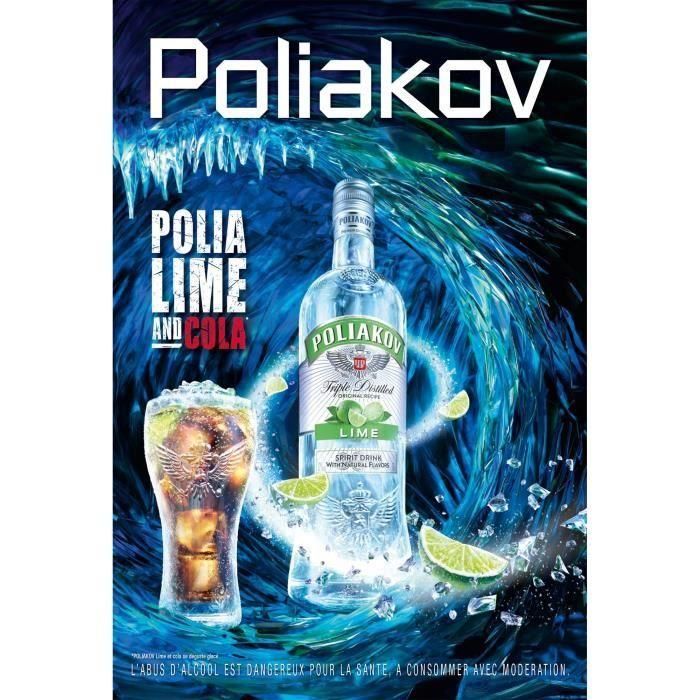 Poliakov - Lima - Vodka - 32,0% Vol. - 70cl 3