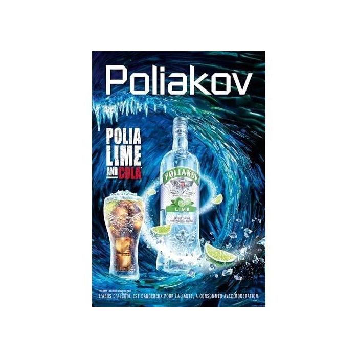 Poliakov - Lima - Vodka - 32,0% Vol. - 70cl 4