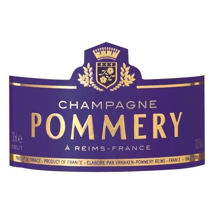 Champagne Pommery Brut Royal con estuche 3