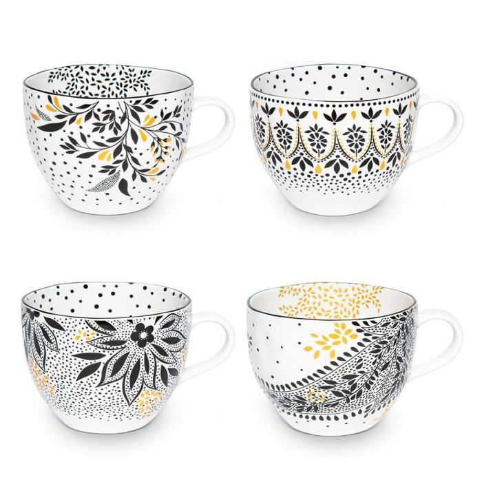 Set 4 Mugs Portmeirion