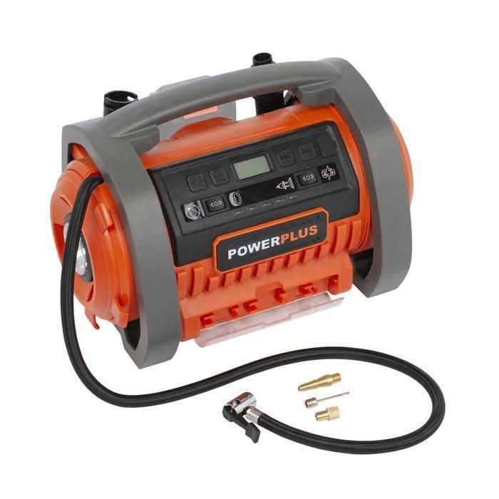 Compresor inalámbrico 20V Max 11Bar + Función híbrida - Potencia de potencia dual POWDP7030 - Entregado sin batería o cargador 2