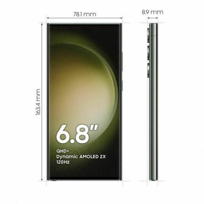 Smartphone Samsung Galaxy S23 Ultra Verde 6,8" 8 GB RAM 256 GB 6 Smartphone Samsung Galaxy S23 Ultra Verde 6,8" 8 GB RAM 256 GB 6